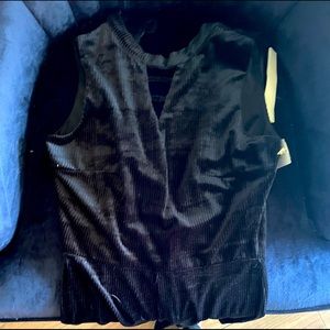 Girls juniors small romper. Black velvet romper brand Maddie